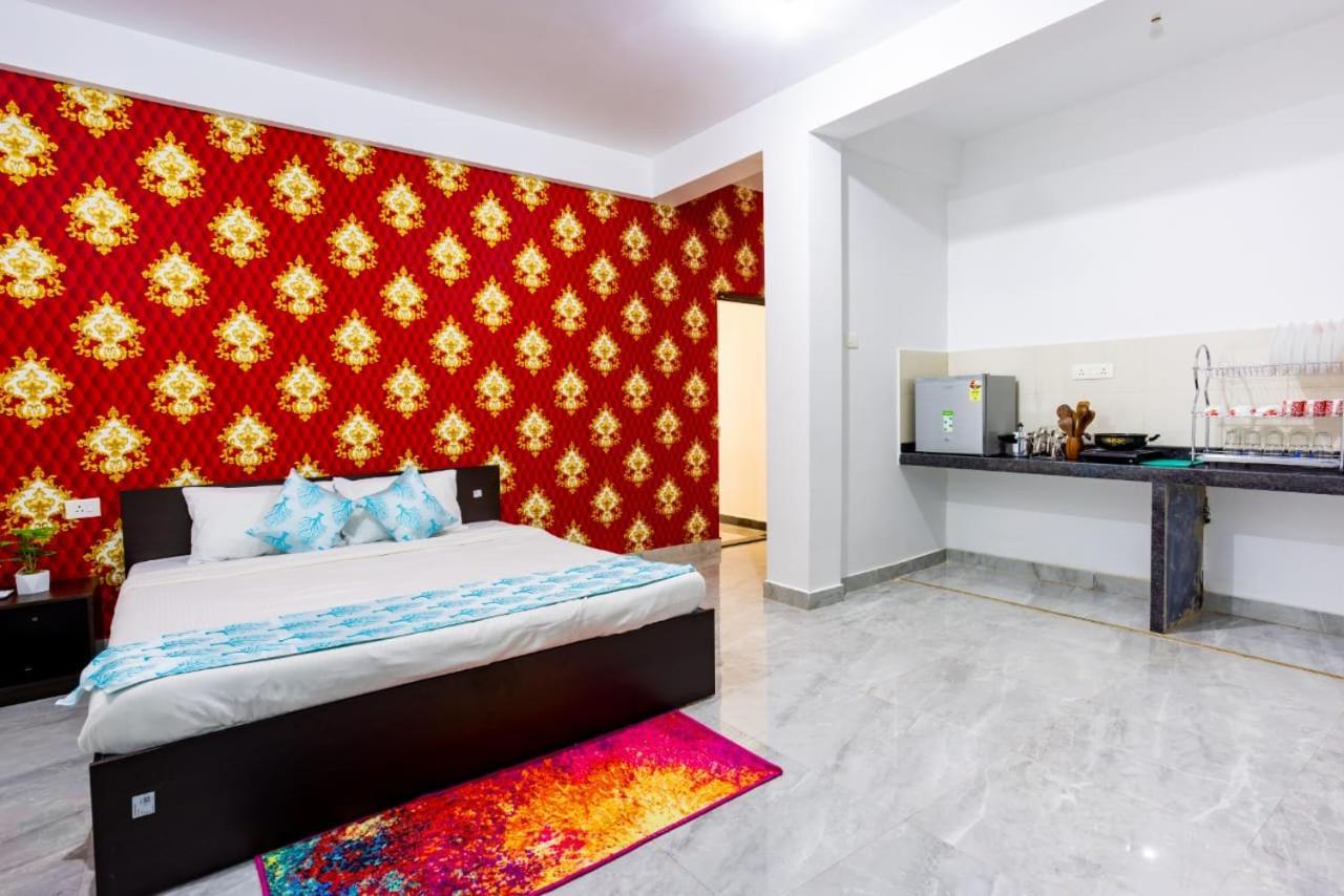 Studio Appartment 1Rk With Kitchen Wifi By Goanfiesta Calangute Εξωτερικό φωτογραφία